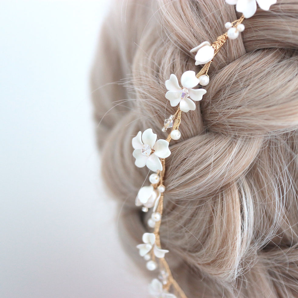 Thumbnail: FLEUR | Minimal Boho Flower Crown