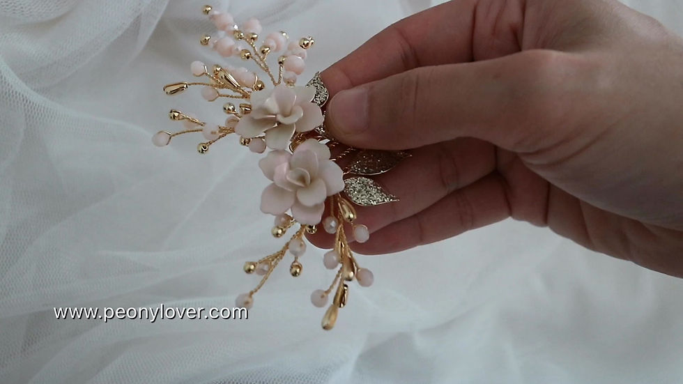 Thumbnail: NINA | Flower Hair Comb