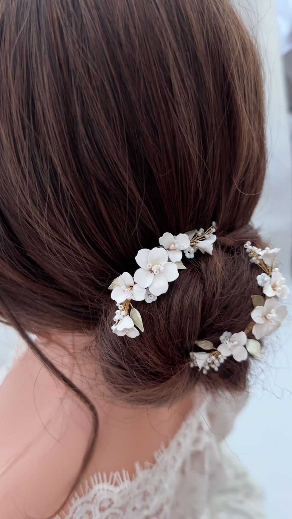 Thumbnail: EVALUNA | Bridal Hairpiece