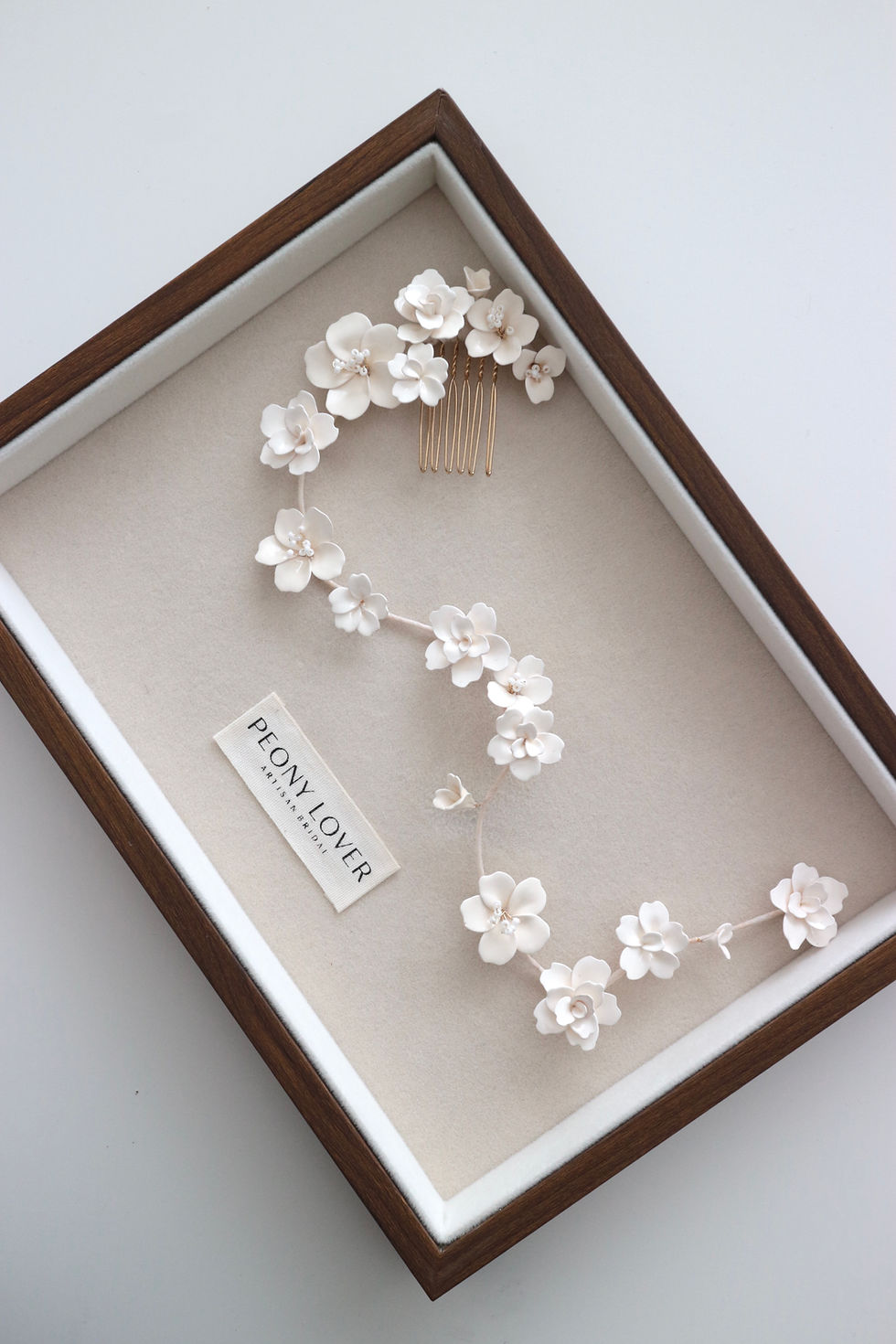 Shop this romantic bridal vine: MARE White Floral Bridal Vine