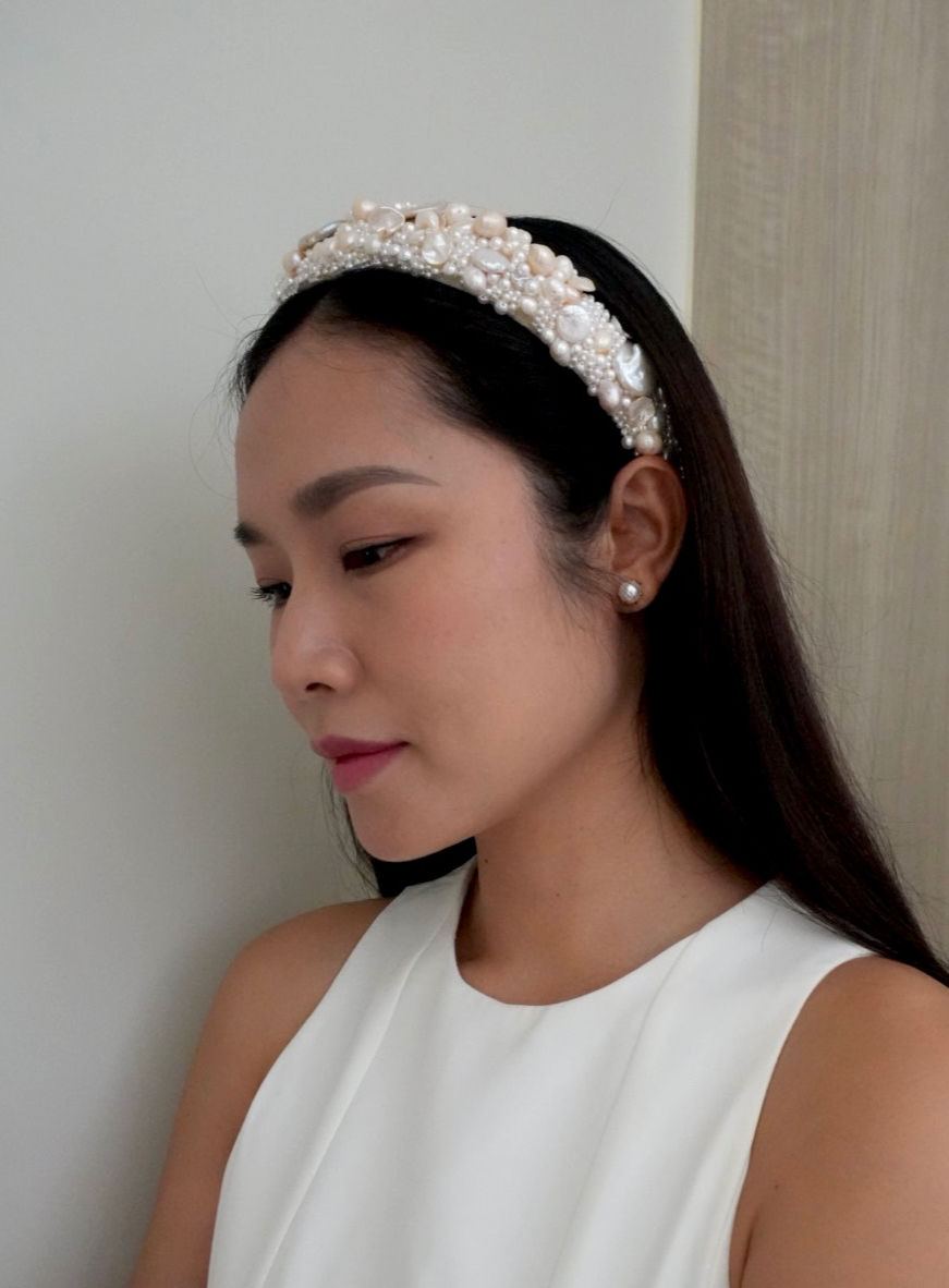 Thumbnail: PEARLE | Bride Pearl Headband