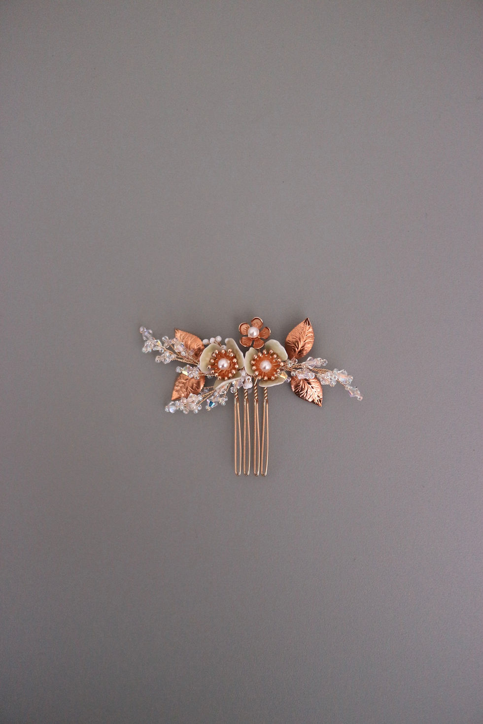 Thumbnail: BLUEBELL  (Small) | Blue Flower Bridal Hair Comb
