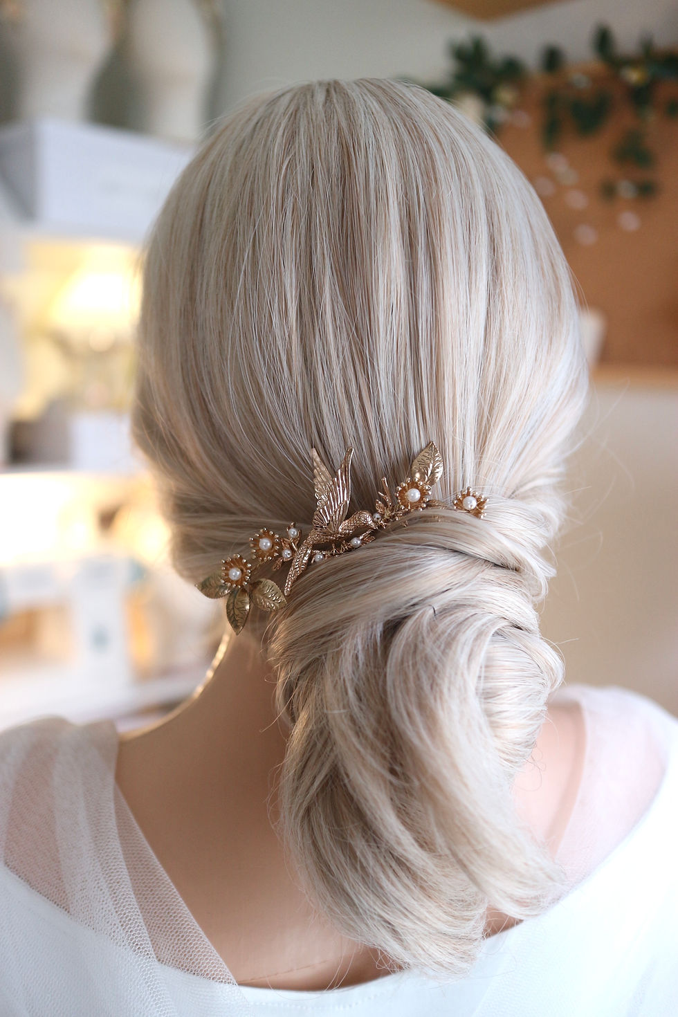Thumbnail: STARLING | Bird Bridal Headpiece
