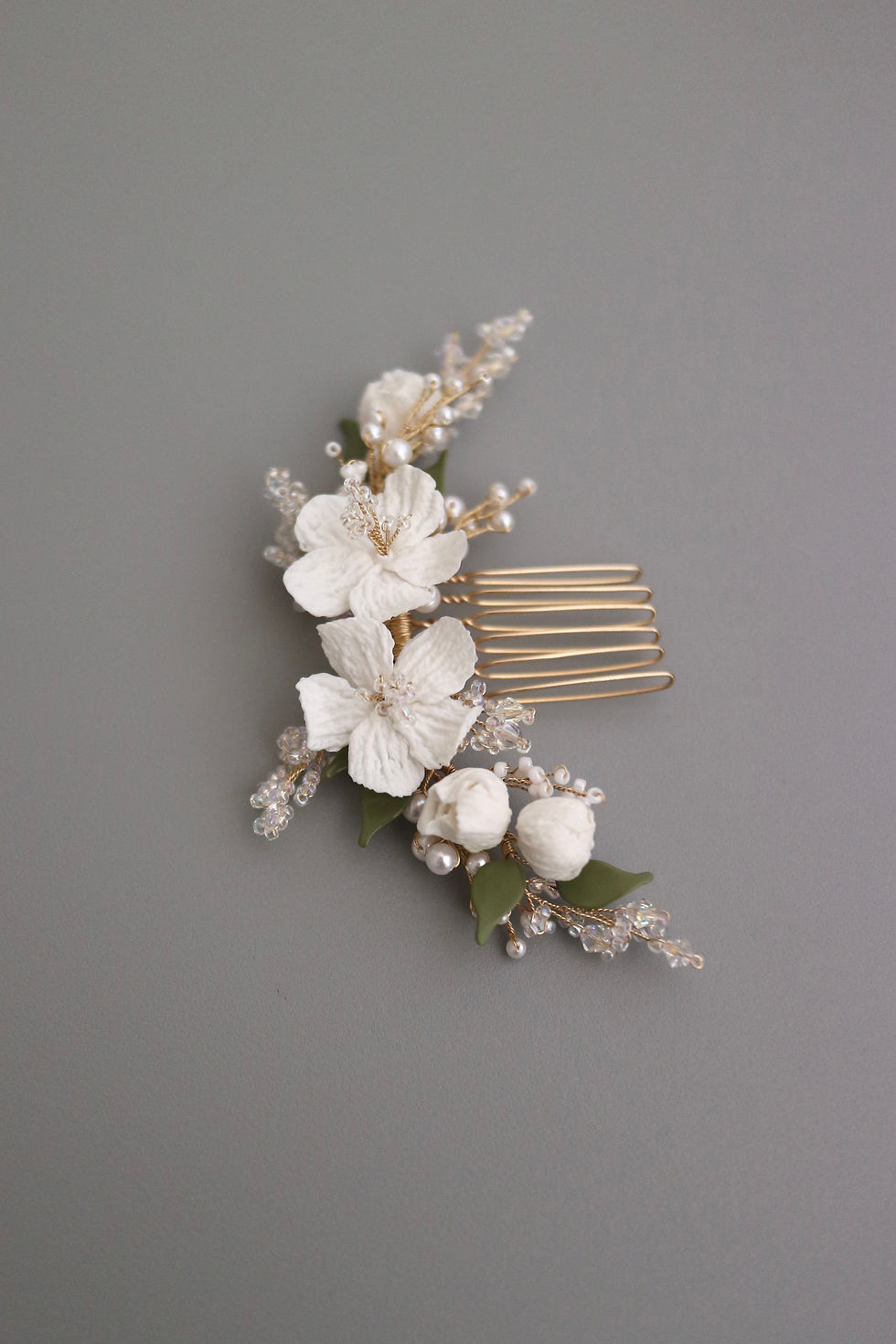 Thumbnail: APPLE BLOSSOM | Flower Bridal Headpiece