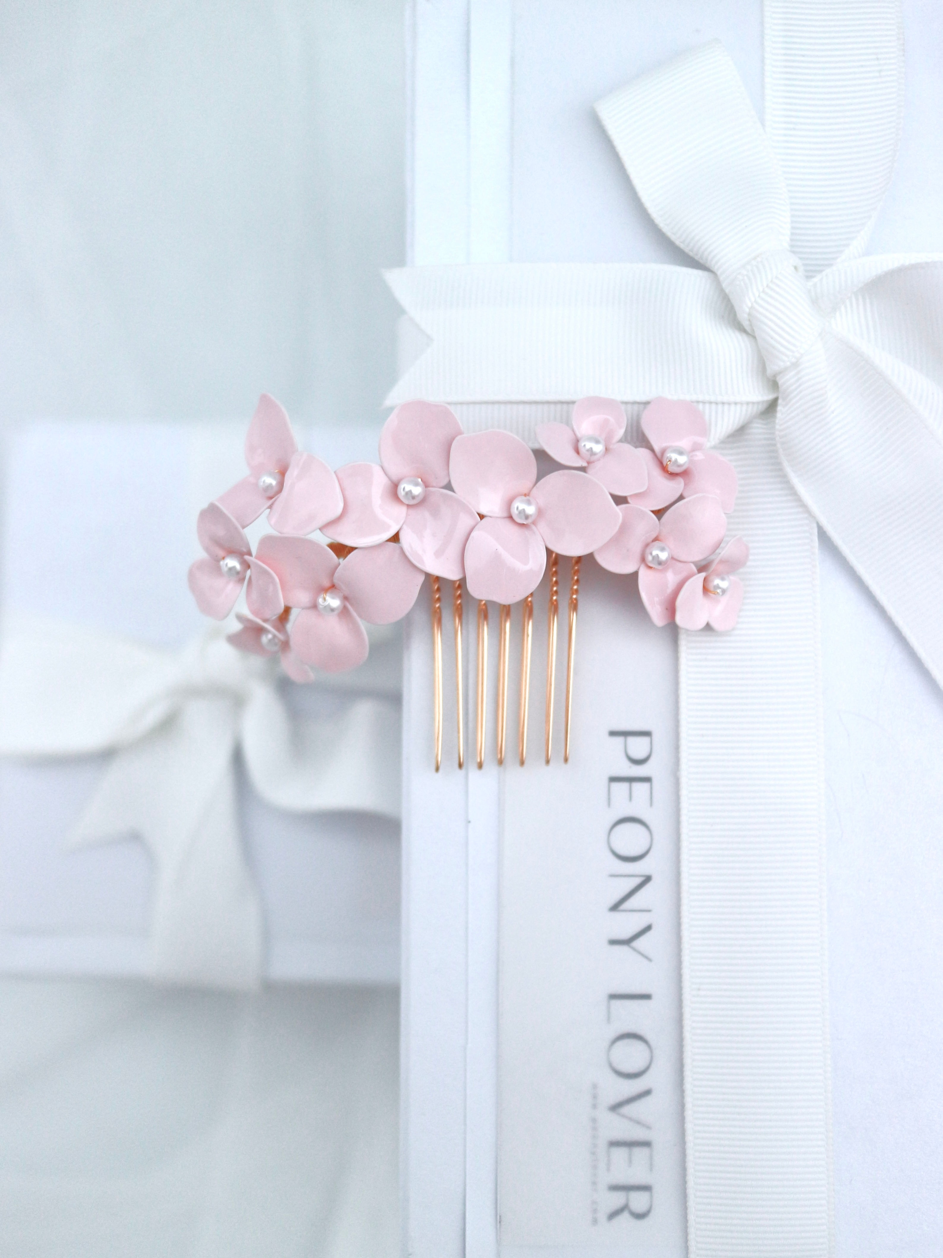 NEMESIS Small | Flower Wedding Headpiece