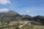 Beniarres y la peña Benicadell