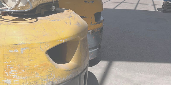 autoelevadores fuera del parque logistico gaia en Mendoza