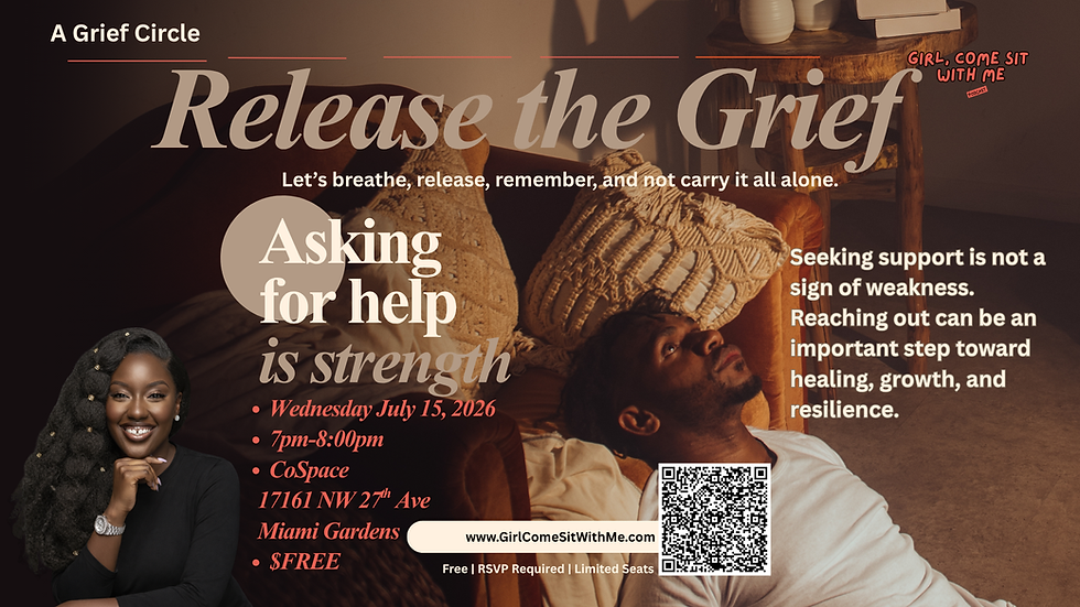 Release The Grief: Healing Circle
