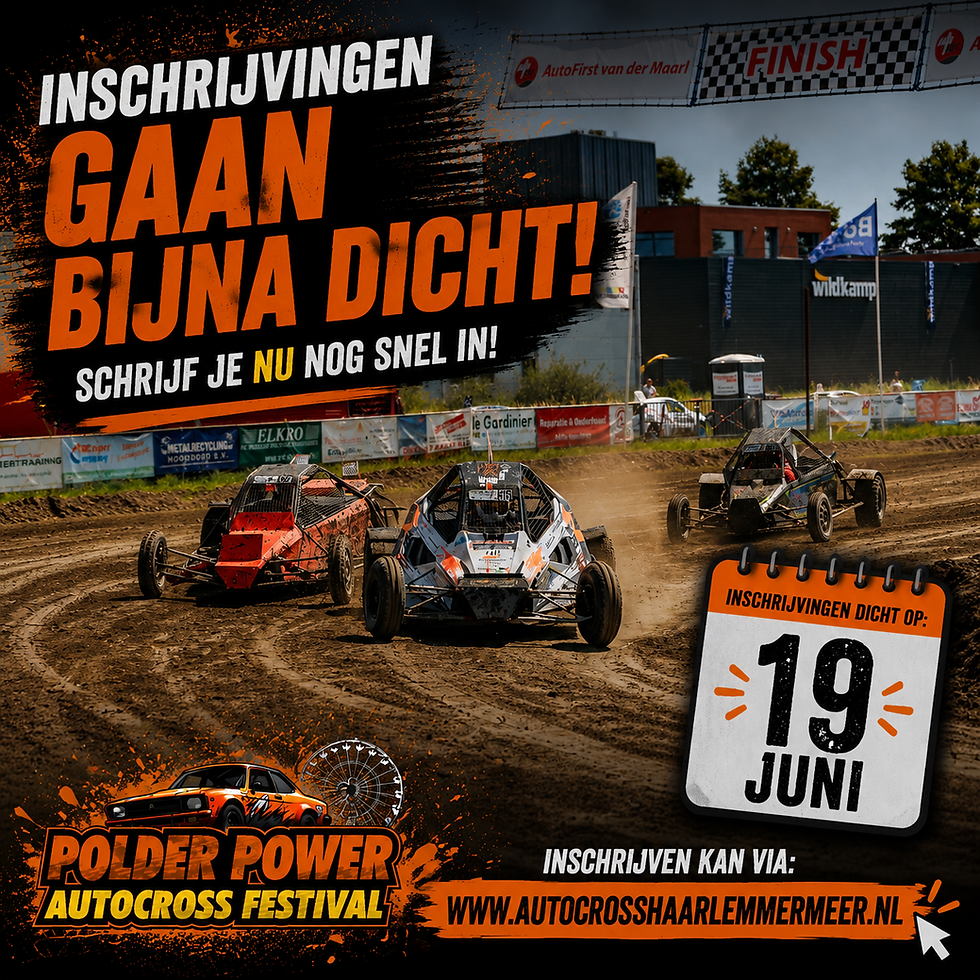 ⏳ De tijd begint te dringen!