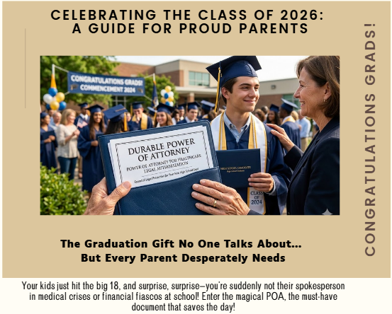 The Graduation Gift No One Talks About: Why Every 18-Year-Old in Texas Needs Medical and Financial Powers of Attorney