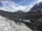 Морена перед первым лагерем | skitour.club | Блог Сергея Чеботова