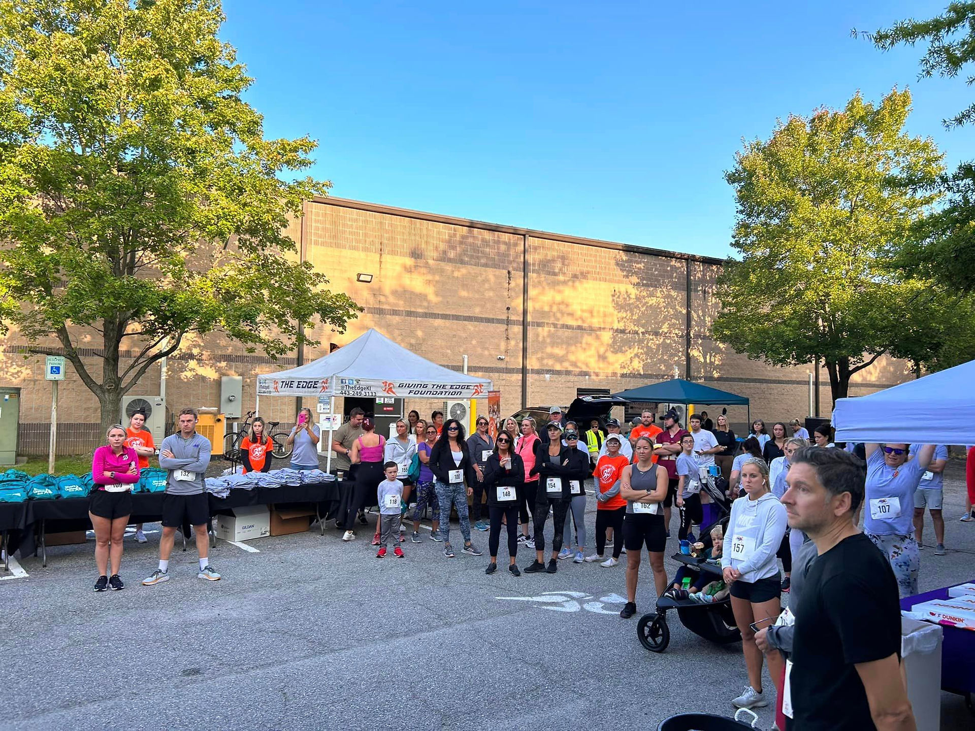 Giving The Edge Foundation Not My Child Anthony's Run 2023 at The Edge Arena