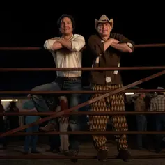 Matthew McConaughey and Woody Harrelson in TV show Brothers.