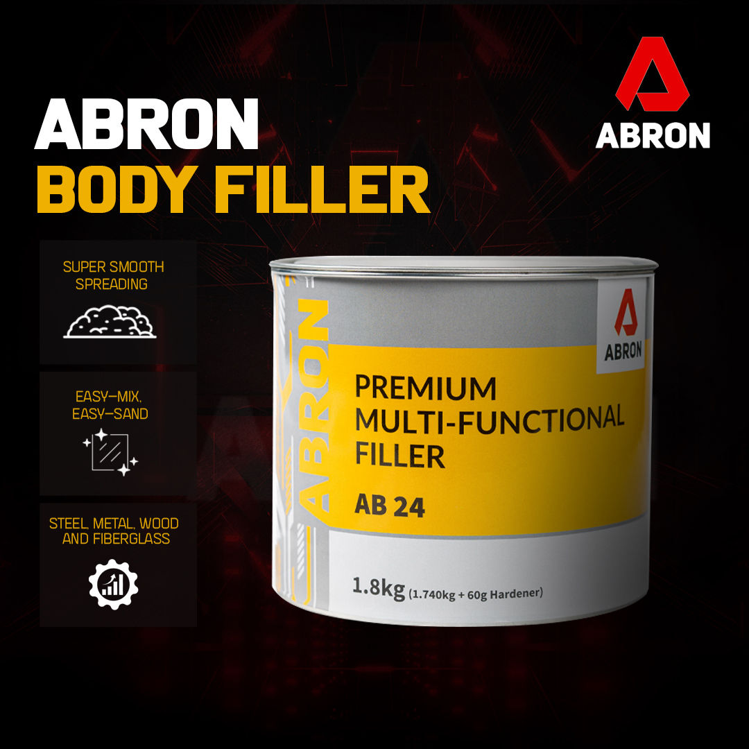 Abron Body Filler AB 24, 1.8kg