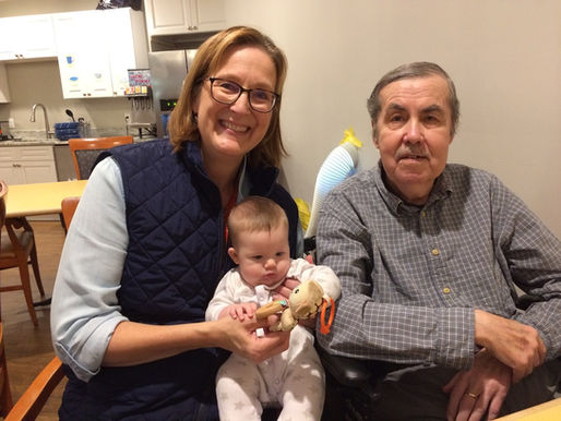 Honoring my precious "12+" on Grandparent's Day