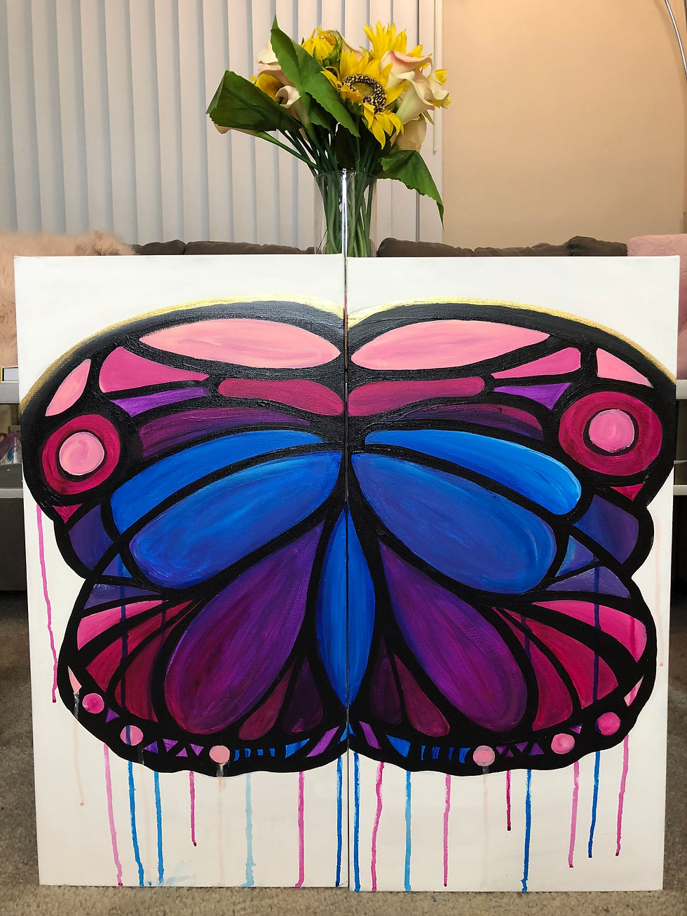Thumbnail: Wild & Free - Original Canvas (3)