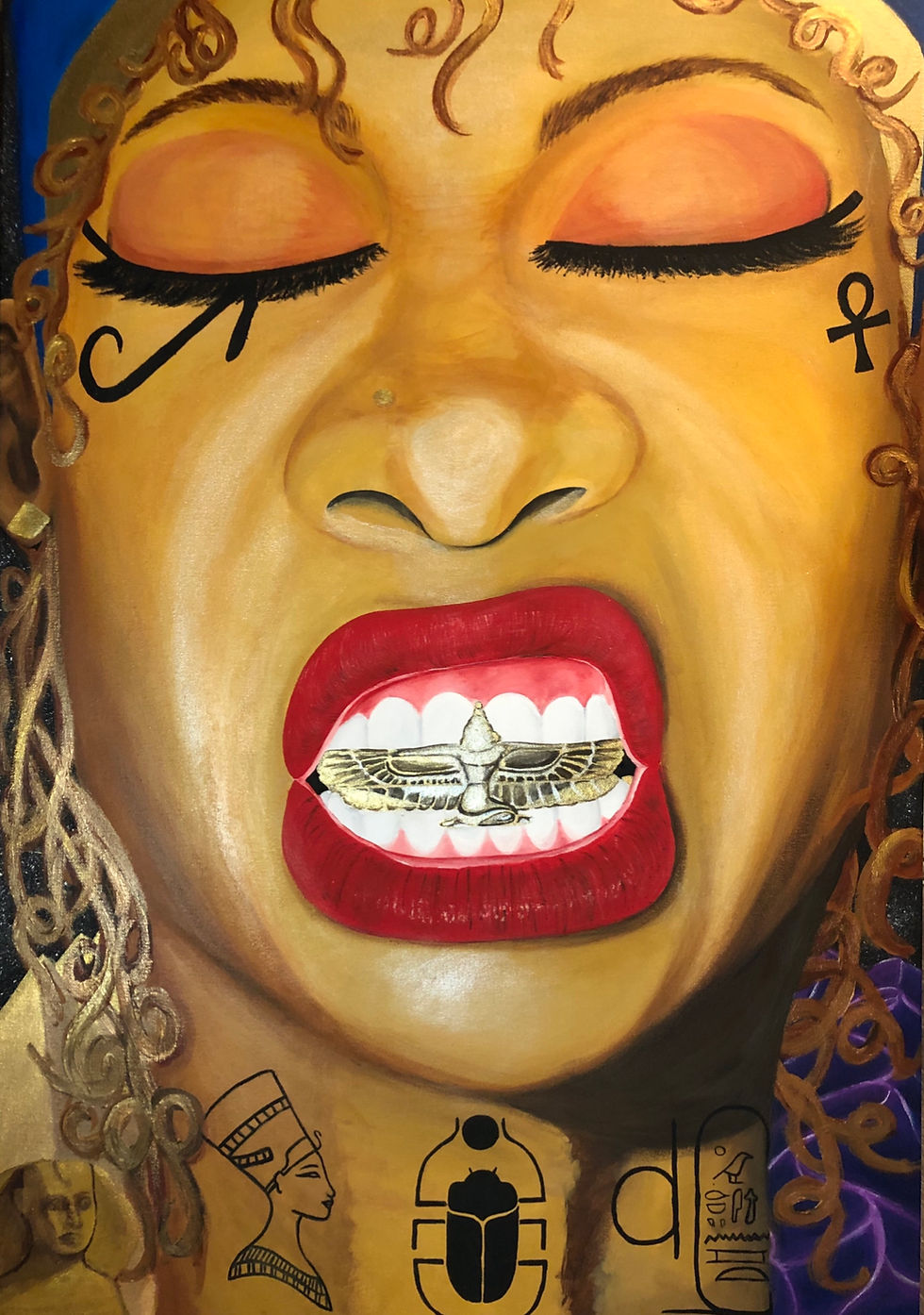 Thumbnail: Neferykah Badizzle -Original Canvas