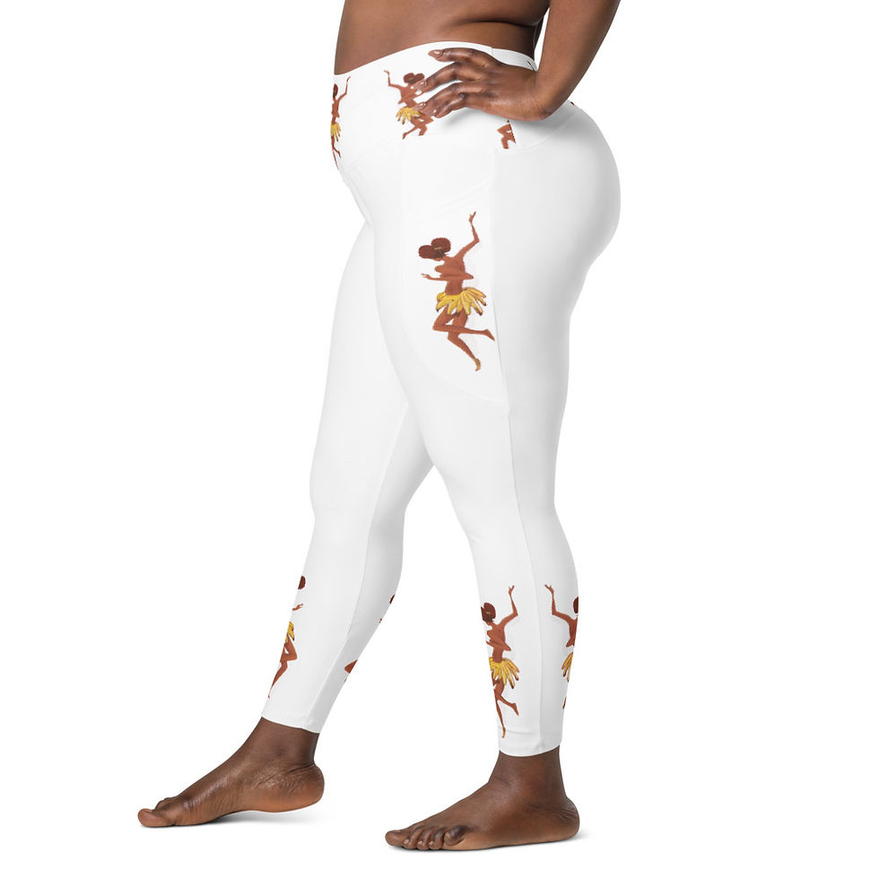 Thumbnail: Banana Dancer - Leggings with pockets