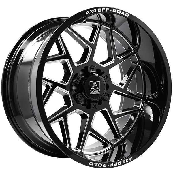NEMESIS
Gloss Black - Milled Edge