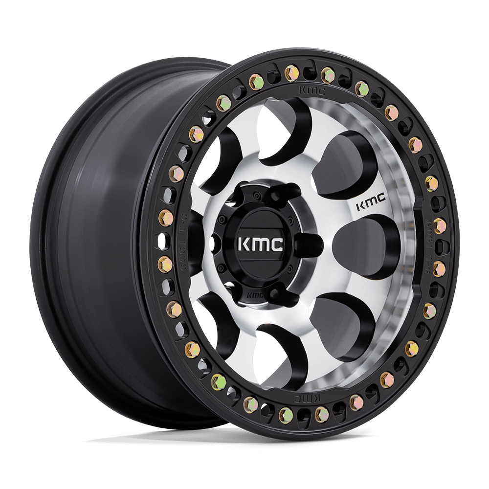 KM237 RIOT BEADLOCK
MACHINED FACE SATIN BLACK WINDOWS & RING