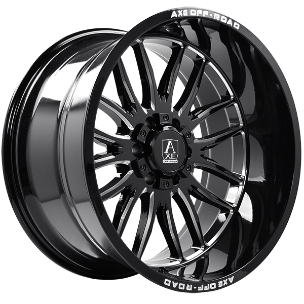 HADE
Gloss Black - Milled Edge