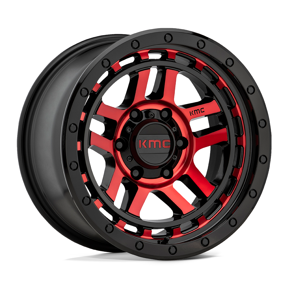 RECON KM540
GLOSS BLACK MACHINED W/ RED TINT