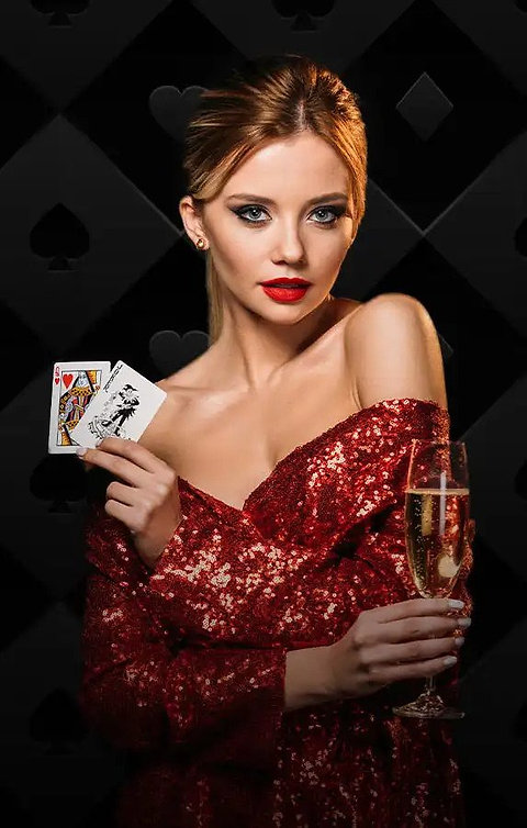 Drinks-and-chips-casino-girl