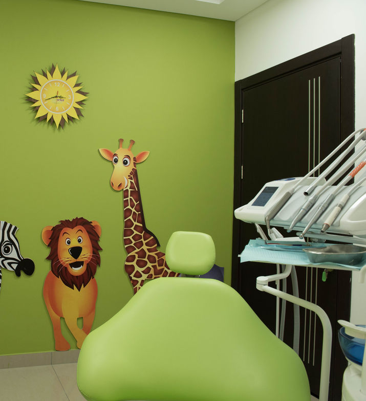 Paediatric dental room in cairo smile office.