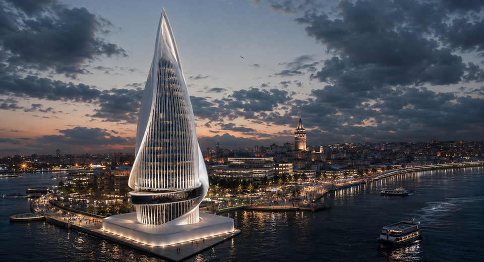 1. International Center for Cultural Dialogue — Galata Waterfront Revitalization, Istanbul, Turkey