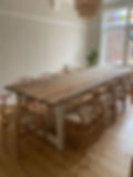 Bespoke Rustic Large Refectory Dining Table