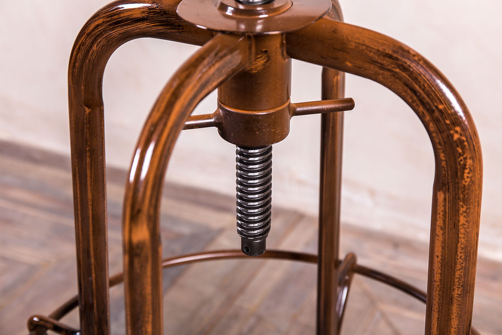 Thumbnail: Vintage Machinist Style Bar Stool