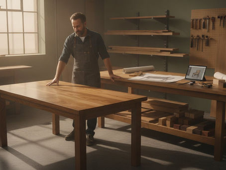 The Custom Furniture Design Process in the UK: A Journey from Concept to Craft