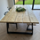 Thumbnail: Off-The-Shelf Rustic Metal Dining Table & 1 Bench