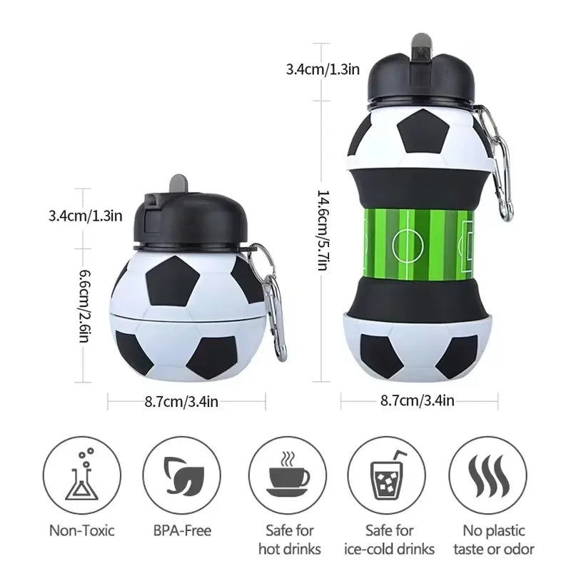 Thumbnail: Foldable Sports Ball Bottle