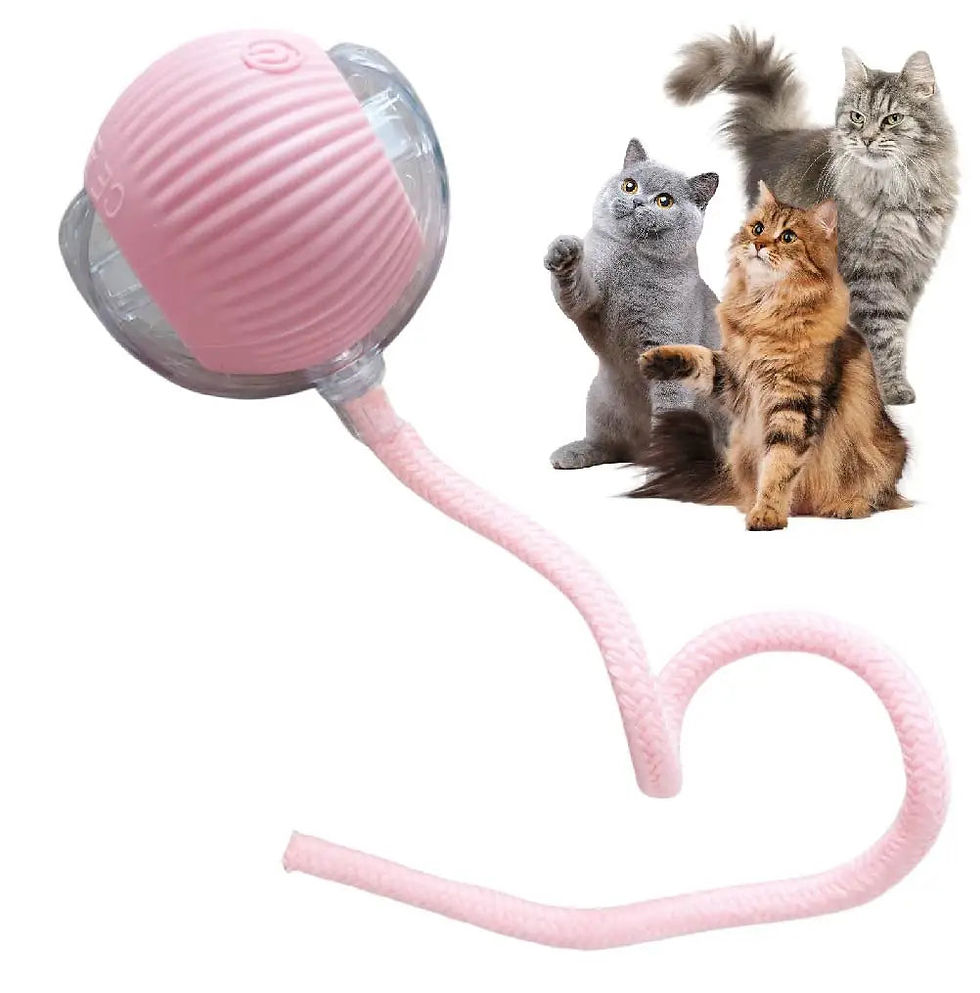 Thumbnail: Automatic Rolling Ball Cat Toy