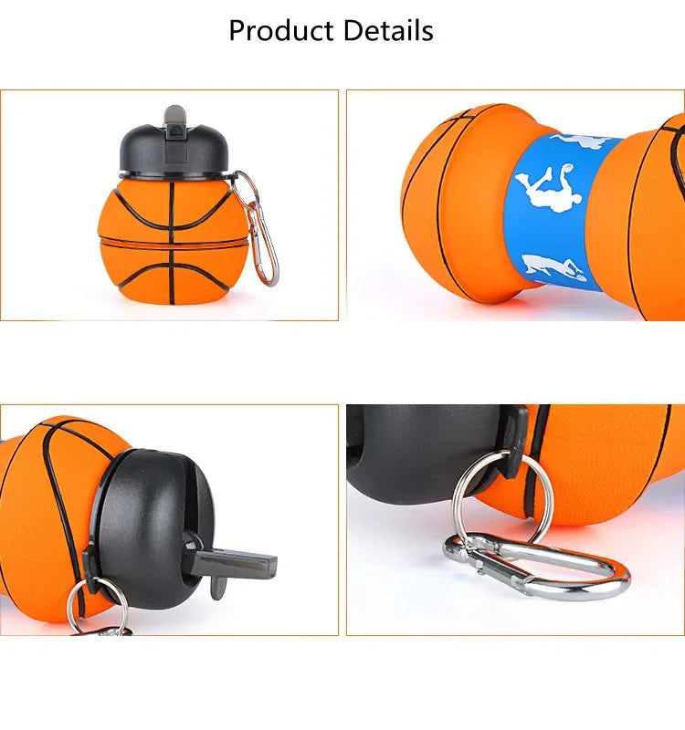 Thumbnail: Foldable Sports Ball Bottle