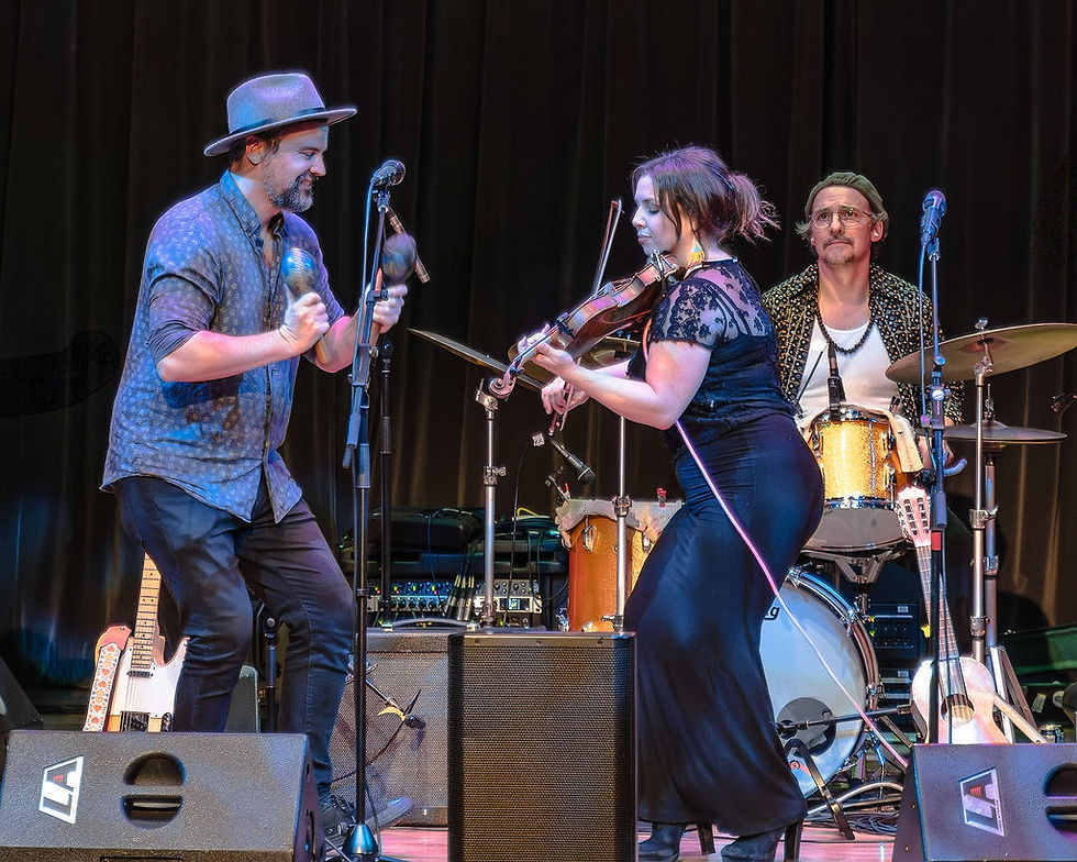 Robin Layne, and Kalissa Landa - making incredible music and rhythms