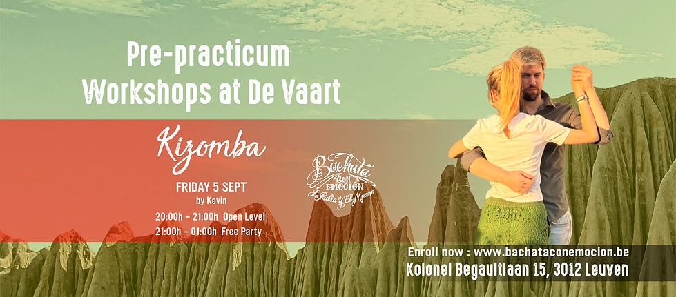prepracticum workshop Kizomba by Kevin
