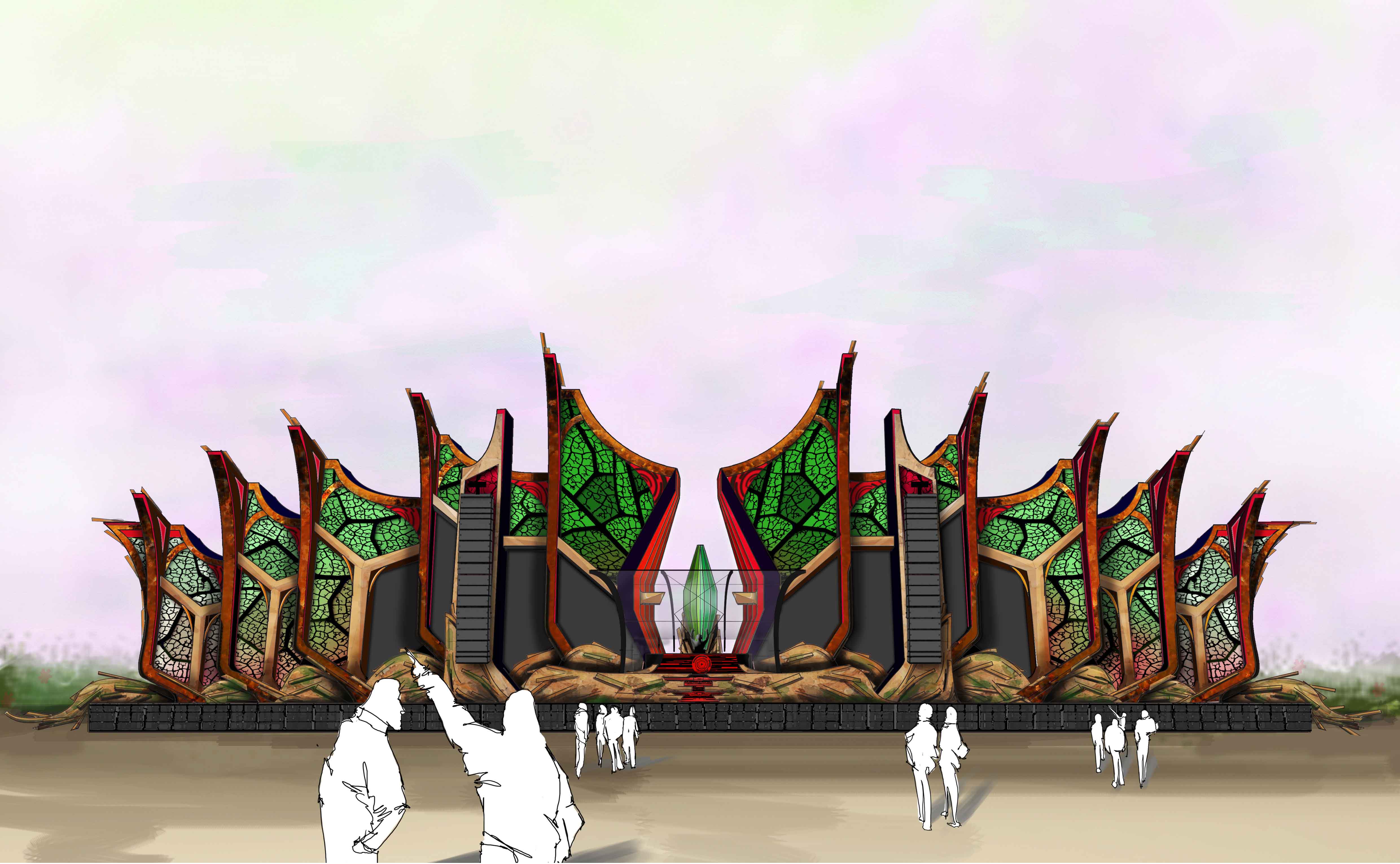 Design - commissioned by Stagekings & Open Beatz Festival