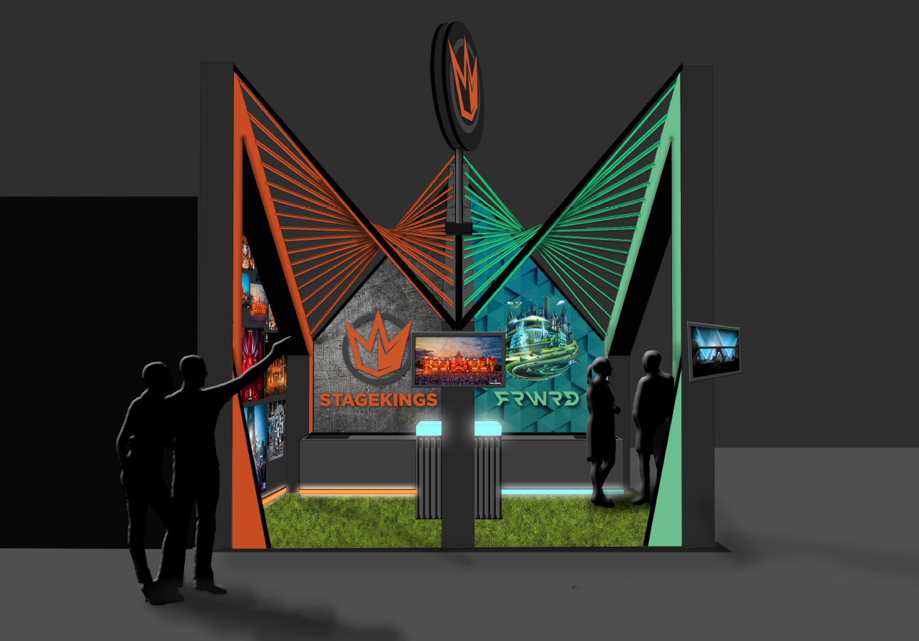 Stand design FRWRD & Stagekings