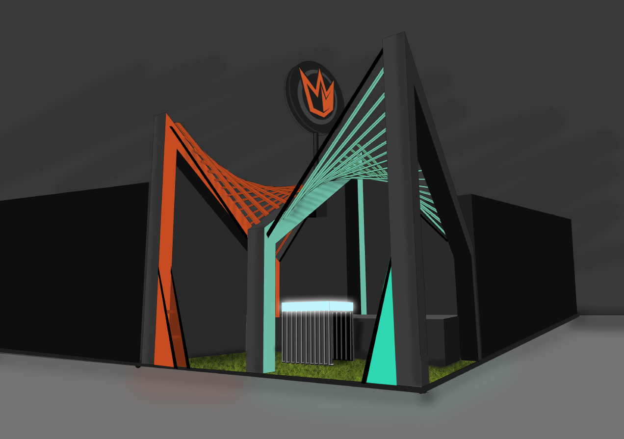Stand design FRWRD & Stagekings