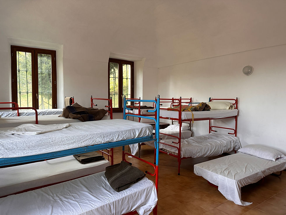 Grande Traversata delle Alpi GTA Talosio San Lorenzo Etappe 26 Stockbett