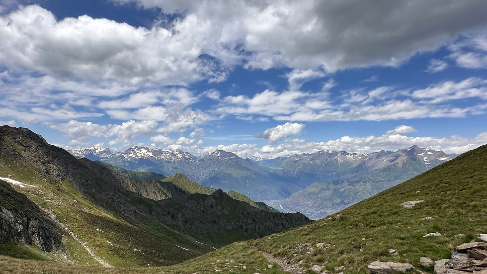 GTA Süd Alpe Toglie - Lago del Laux Etappe 36 Blick zurück