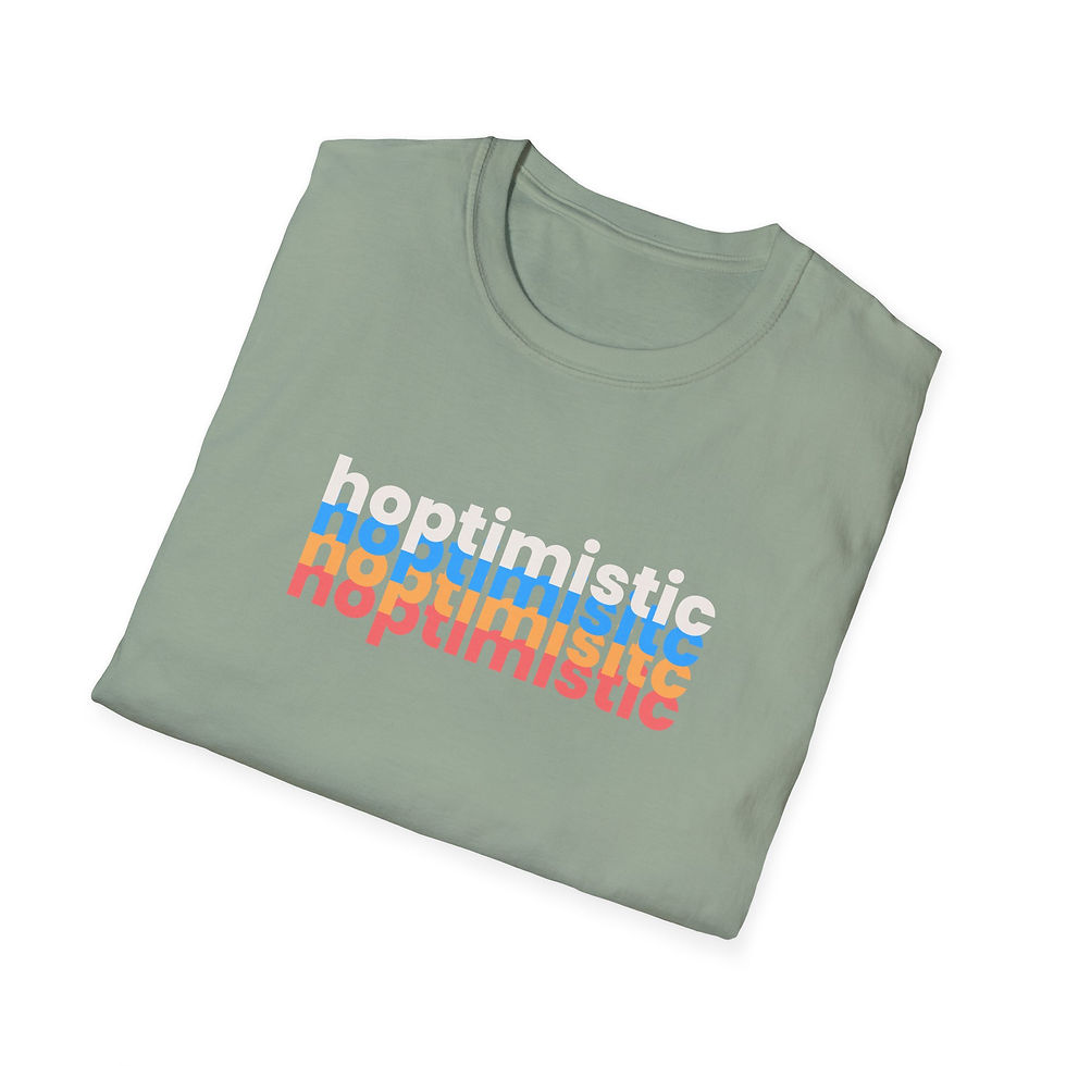 Thumbnail: Hoptimistic Unisex Softstyle T-Shirt