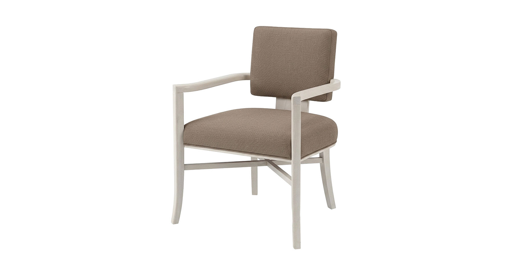 Dining Chair- Front Angle View- Buff- Samuelson Hospitality Furniture