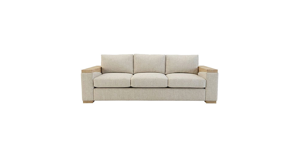 Sofa-Front View-Sand-Samuelson Hospitality Furniture