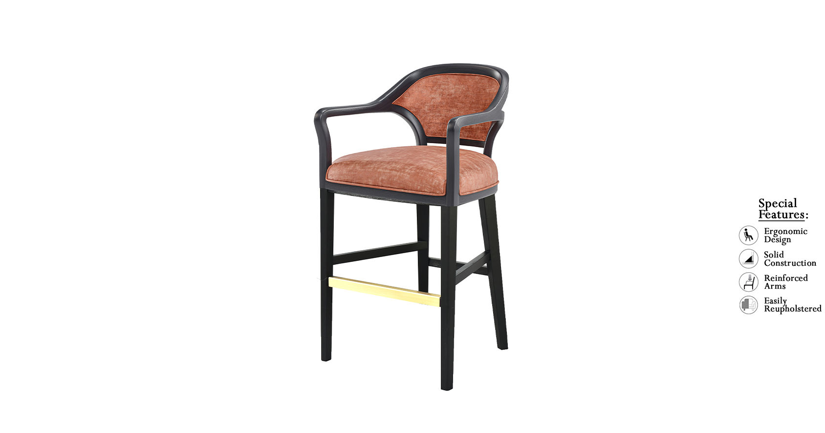 Carla - 9100L-H - Hip Height Chair