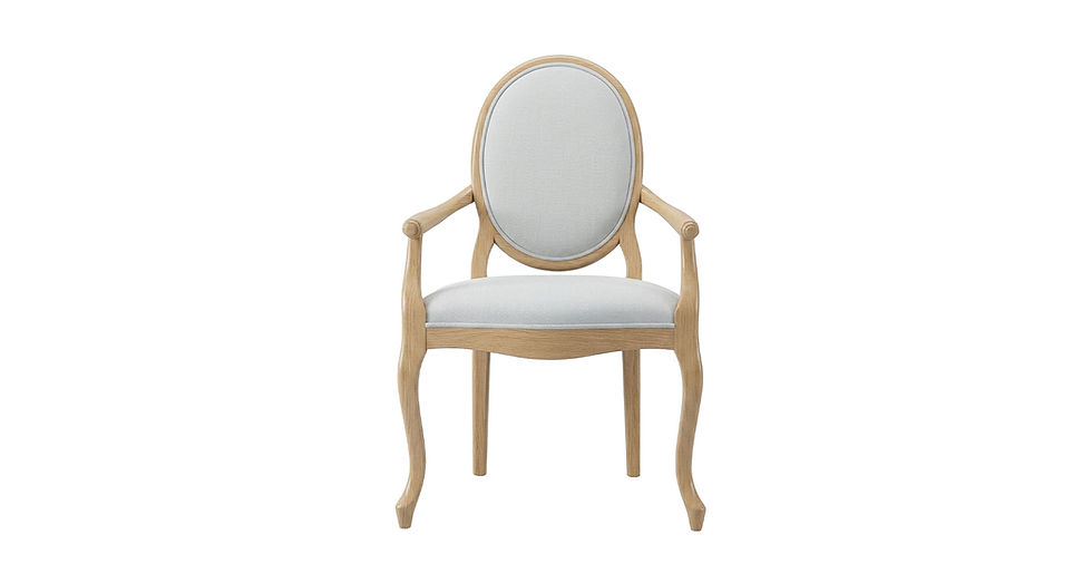 Thumbnail: Dining Chair- Front View- White- Samuelson Senior Living Furniture