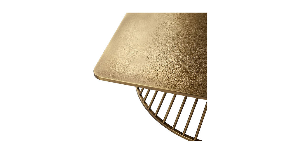 Thumbnail: Cocktail Table- Detail View- Gold- Samuelson Hospitality Furniture