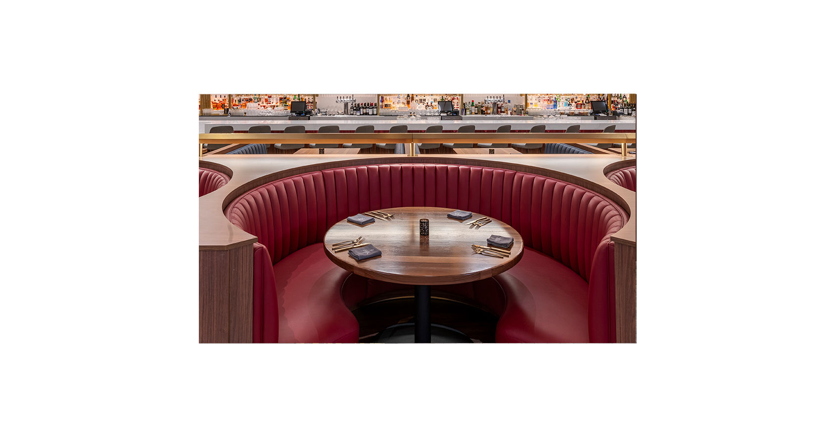 9136 - Round Banquette